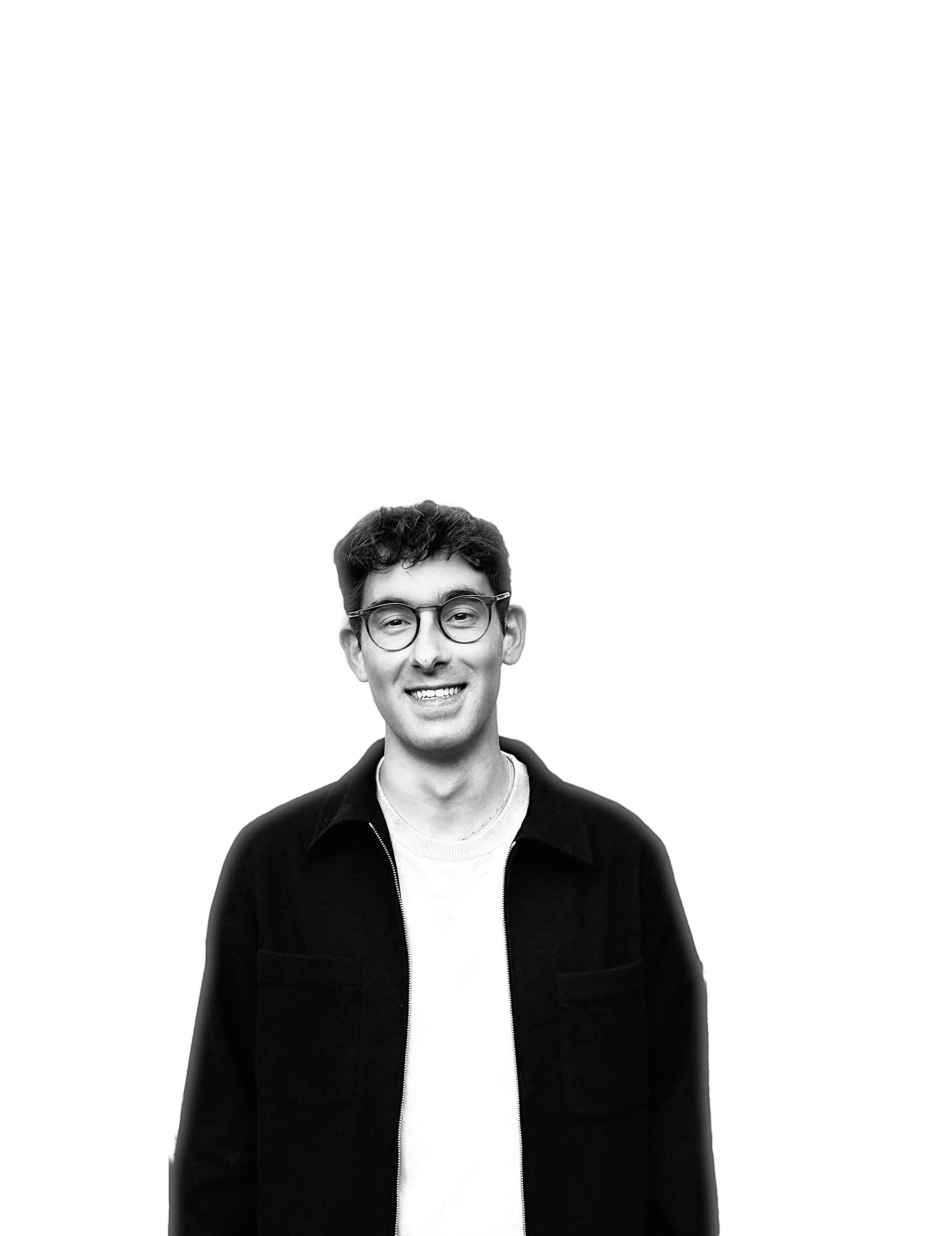 Portrait of Samuele Barbieri, graphic and motion designer